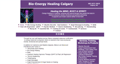 Desktop Screenshot of bioenergyhealingcalgary.com