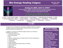 Tablet Screenshot of bioenergyhealingcalgary.com